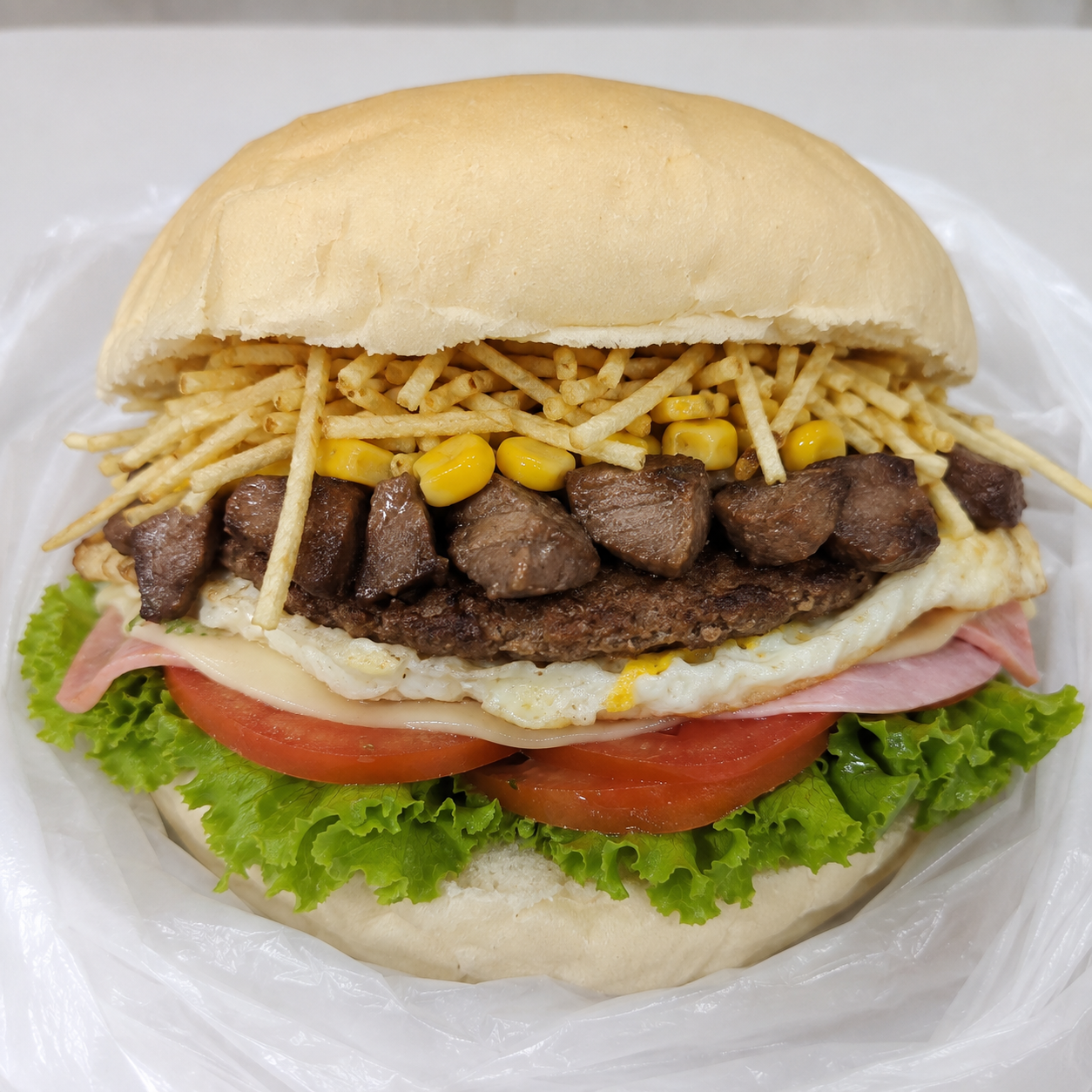 Especial de Coração com Frango Desfiado