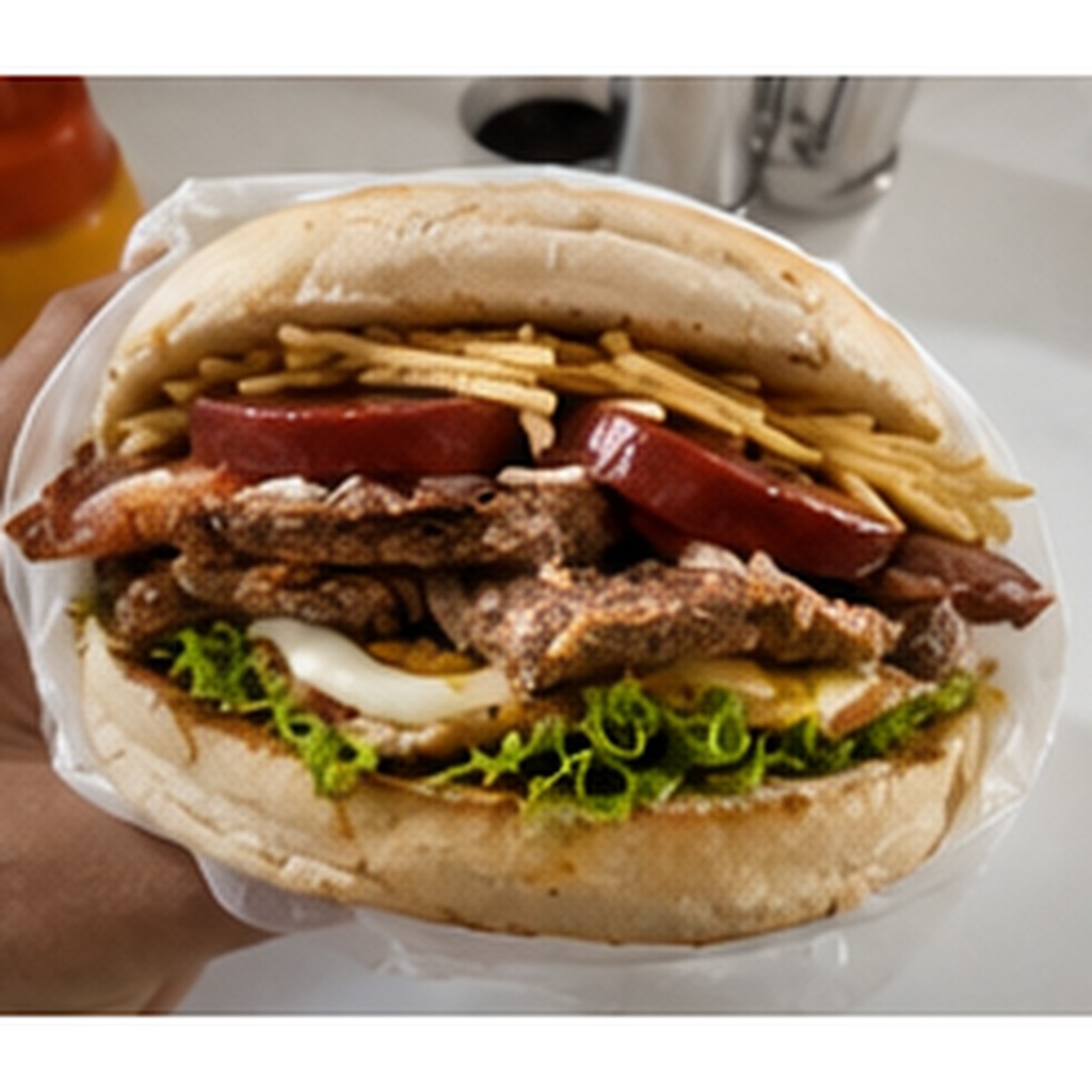 X-Picanha com Calabresa Defumada