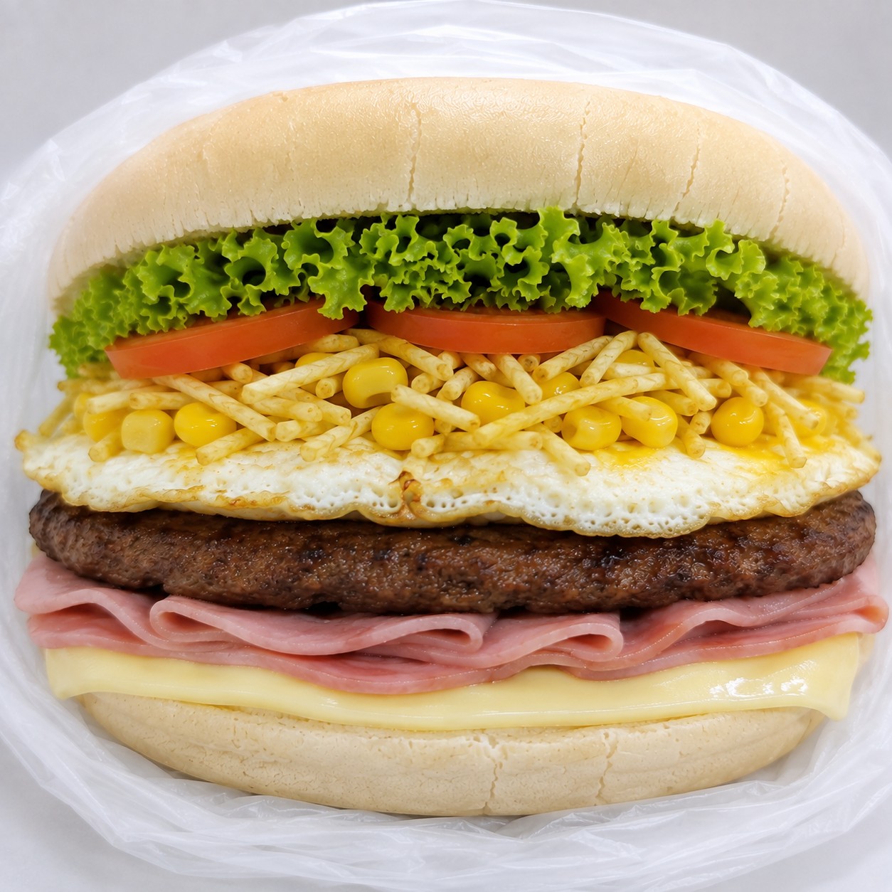 Caseiro com Eggs Coração
